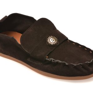 Mocasini GRYXX maro, 3642611, din piele intoarsa