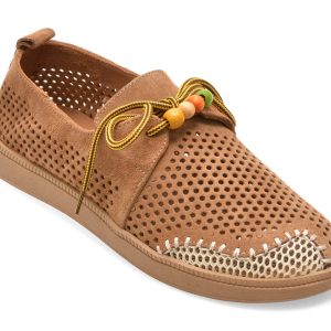 Pantofi GRYXX maro, 1393405, din piele intoarsa