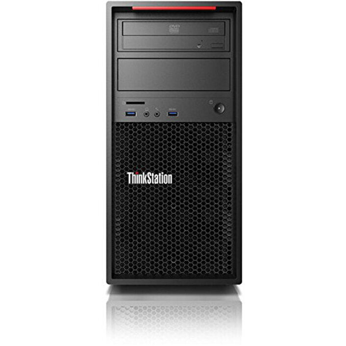 Workstation LENOVO ThinkStation P320, Intel Xeon QUAD Core E3-1230 v6 3.50 GHz, 16GB DDR4, 256GB SSD + 500 HDD, K620 - Default Title