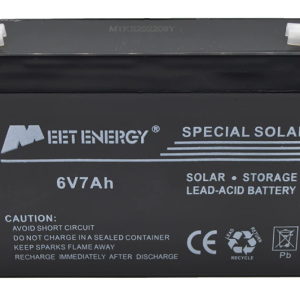 Acumulator pentru panou solar Meet Energy 6V 7Ah