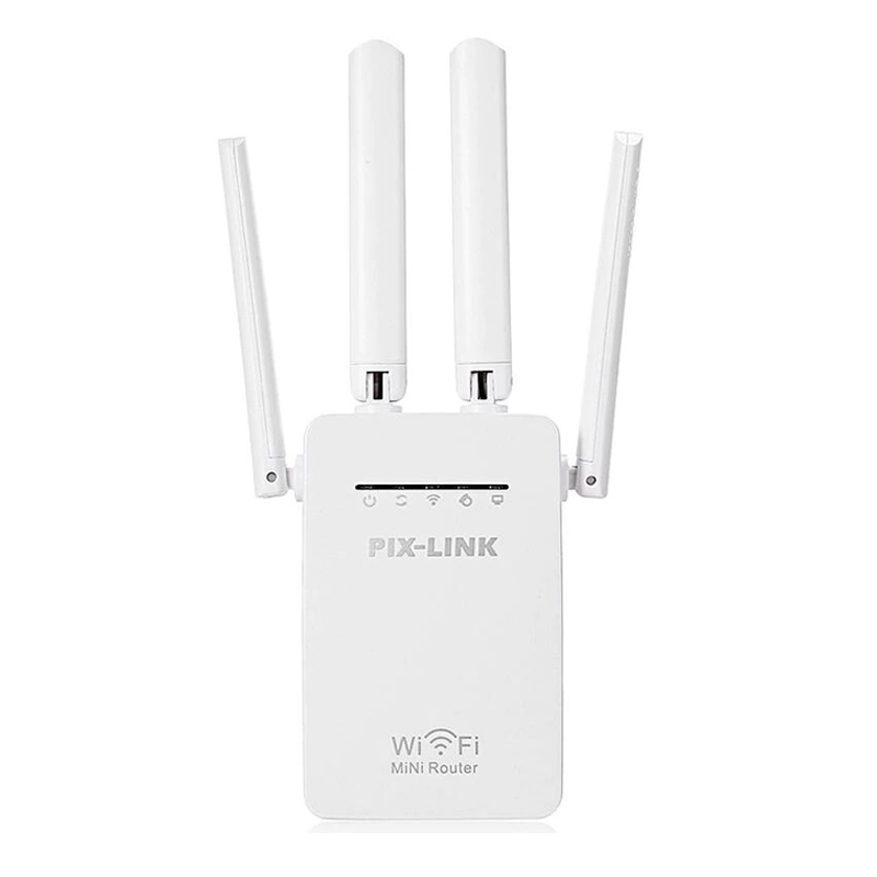 Amplificator Alb U7AC1200RE  de semnal 4 antene wireless