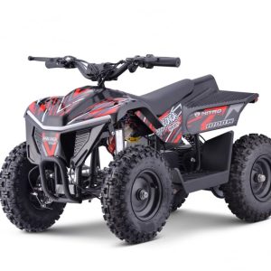 ATV electric NITRO E-QUAD Anaconda VX 800W cu baterie 36V 12Ah Lithium, negru