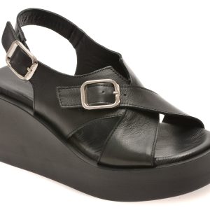 Sandale GRYXX negre, 4212641, din piele naturala