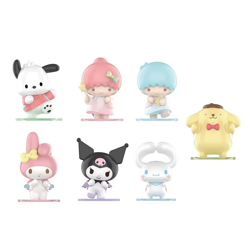 Figurina surpriza MINISO, seria Sanrio Characters Back-to-Back Company Series Blind Box Figure Model, Mai multe modele