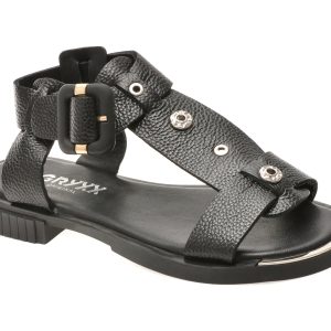 Sandale GRYXX negre, 4842619, din piele naturala
