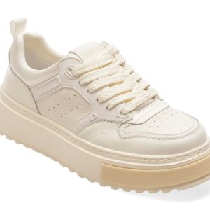 Pantofi sport GRYXX albi, 59938, din piele naturala