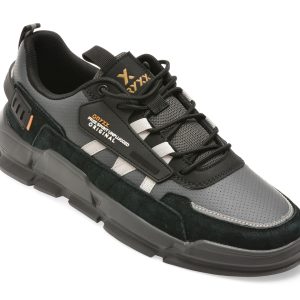 Pantofi sport GRYXX negri, 28186, din piele ecologica