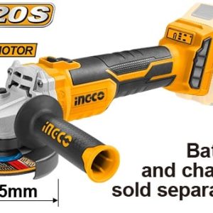 Flex Polizor Unghiular 20V 115mm, 9000rpm, brushless fara acumulator Ingco CAGLI1152