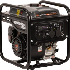Generator de curent Invertor 3500W, silentios, 4 timpi, 3 ani garantie, Evotools Plus 683429