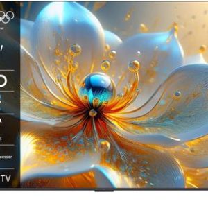 Televizor QLED TCL 216 cm (85inch) 85T8C, Ultra HD 4K, Smart TV, WiFi, CI+