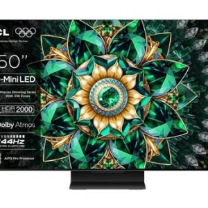 Televizor Mini LED TCL 127 cm (50inch) 50Q7C, Ultra HD 4K, Smart TV, WiFi, CI+