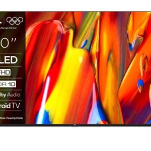 Televizor QLED TCL 101 cm (40inch) 40V5C, Full HD, Smart TV, WiFi, CI+
