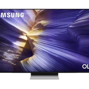 Televizor OLED Samsung 122 cm (48inch) QE48S90FA, Ultra HD 4K, Vision AI, Smart TV, WiFi, CI+