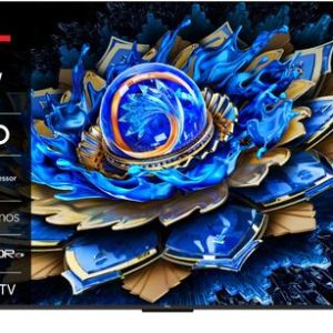 Televizor QLED TCL 165 cm (65inch) 65T69C, Ultra HD 4K, Smart TV, WiFi, CI+