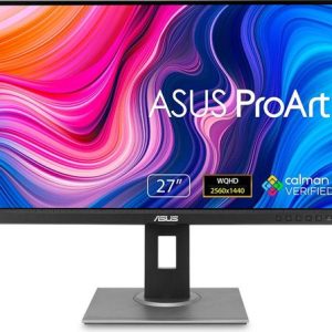 Monitor IPS LED ASUS 27inch PA278QV, QHD (2560 x 1440), DVI, HDMI, DisplayPort, Boxe (Negru)