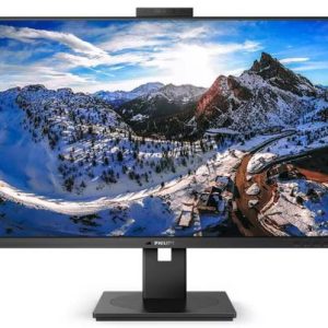Monitor IPS LED Philips 31.5inch 329P1H/00, UHD (3840 x 2160), HDMI, DisplayPort, Boxe, Pivot (Negru)
