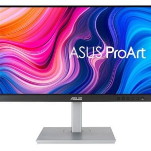Monitor IPS LED ASUS ProArt 23.8inch PA247CV, Full HD (1920 x 1080), HDMI, DisplayPort, Boxe, Pivot, 75 Hz (Negru/Argintiu)
