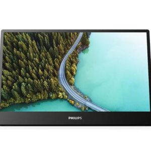Monitor Portabil IPS LED Philips 15.6inch 16B1P3302D, Full HD (1920 x 1080), USB-C (Negru)