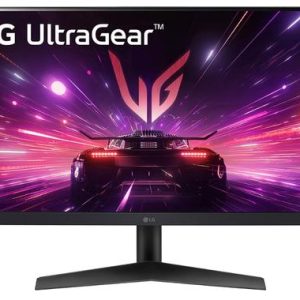 Monitor Gaming IPS LED LG 23.8inch 24GS60F-B, Full HD (1920 x 1080), HDMI, DisplayPort, 180 Hz, 1 ms (Negru)