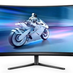 Monitor LCD VA Philips 27inch 27M2C5200W/00, Full HD (1920 x 1080), HDMI, DisplayPort, Ecran curbat, 280 Hzz, 1 ms (Negru)