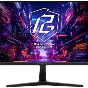 Monitor Gaming IPS LED ASRock 24.5inch PG25FFT, Full HD (1920 x 1080), HDMI, DisplayPort, Boxe, 180 Hz, 1 ms (Negru)