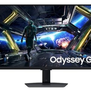 Monitor Gaming IPS LED Samsung 32inch LS32DG702EUXEN, UHD (3840 x 2160), HDMI, DisplayPort, Boxe, Pivot, 144 Hz, 1 ms (Negru)