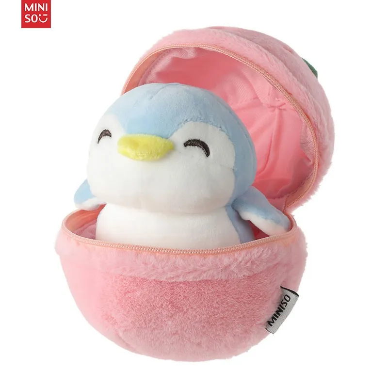 jucarie-de-plus-miniso-seria-fruit-series-penguin-plush-toy-surprise-ballstrawberry-1.webp
