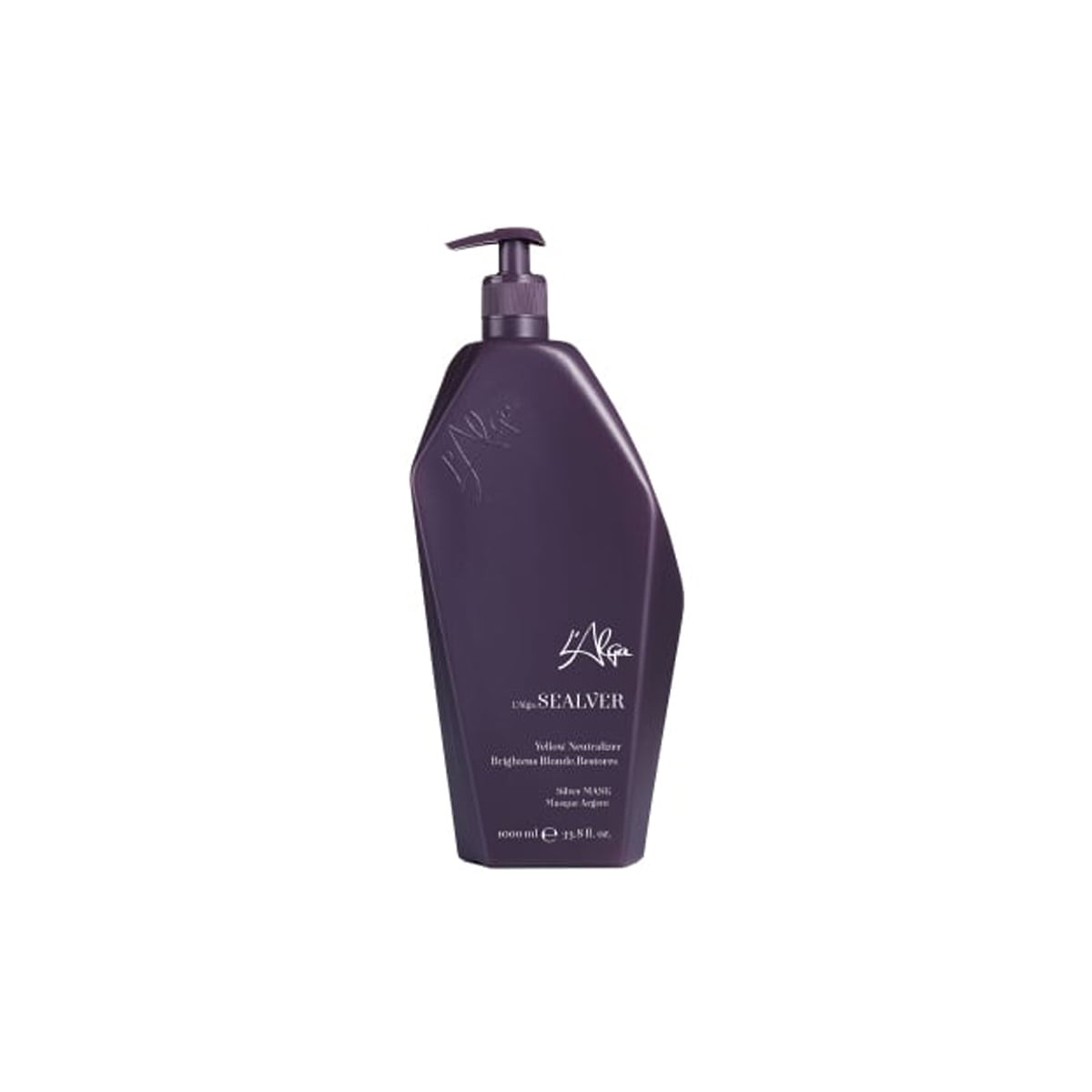 Masca no-yellow, antigalben, ideala pentru par blond, cu reflexe reci - Sealver ,   1000 ml