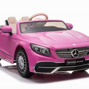Masinuta electrica Mercedes S650 MAYBACH 90W 12V 7Ah PREMIUM  Roz