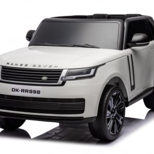 Masinuta electrica pentru 2 copii Range Rover 4x4 160W 12V 14Ah Premium, culoare alba