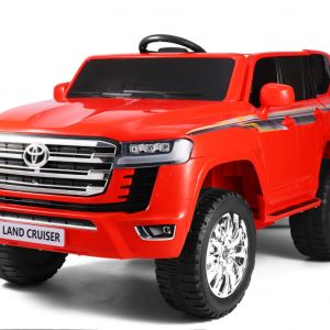 Masinuta electrica pentru 2 copii, Toyota Land Cruiser 140W 12V PREMIUM, rosu