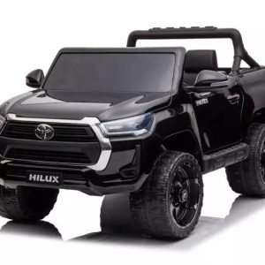 Masinuta electrica Toyota Hilux, noul model, 4x4 180W 12V 14Ah PREMIUM, culoare Negru