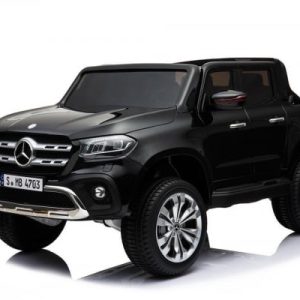 Masinuta electrica pentru copii,  Mercedes X-Class 4x4 180W 12V 14Ah PREMIUM  Negru