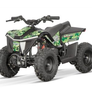 ATV electric NITRO E-QUAD Anaconda VX 800W cu baterie 36V 12Ah Lithium, Army green