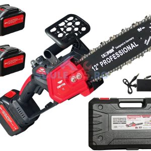 Mini Drujba electrica 8AH, 48V, 300mm, 2 acumulatori, brushless, ungere automata, 1800w, CAMPION CMP1756