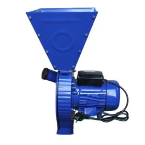 Moara Electrica Uruiala Albastra cu Cuva Inalta Extra Mare CMP1335AB, 4.5KW, 300kg/ora, 20 Ciocanele, 4 Site Incluse, Motor 100% Cupru, Protectie Suprasarcina
