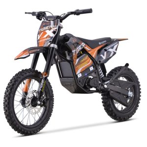 Motocicleta electrica Nitro Tiger VX DLX  2000W 14 12 60V 15.6Ah Lithiu ION, culoare portocalie