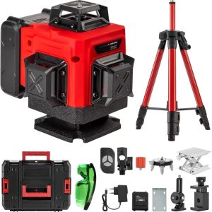 Nivela Laser cu Trepied 16 Linii, 25m, Display LCD, Timp de Nivelare â‰¤ 5s, Â±0.2 mm/1m, Profesional, CAMPION PROFESIONAL CMP1727