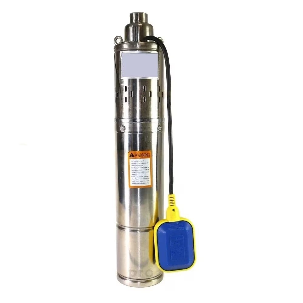Pompa apa submersibila 1500w, cablu 20m, 4QGB cu snec, 5 mÂ³/h, 160m inaltime, cu plutitor Campion CMP1561