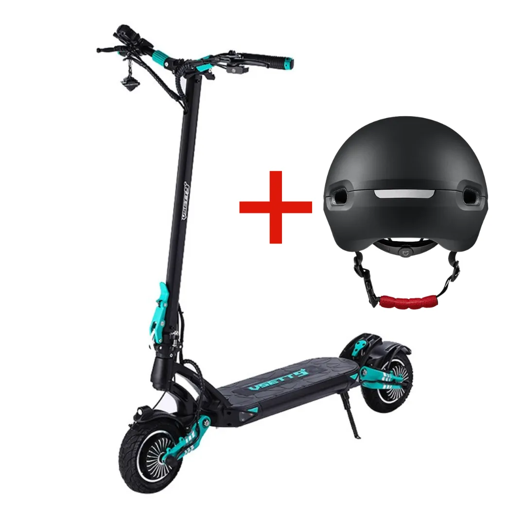 Trotineta electrica pliabila VSETT 9+, Acumulator 21AH 48V, Motor 2*650W, Viteza maxima 50km/h, Autonomie 100Km