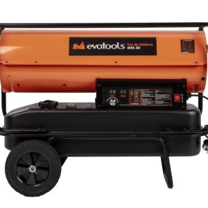 Tun de caldura pe motorina 30kW, rezervor 32L, cu termostat si display digital, Evotools MFA 682829