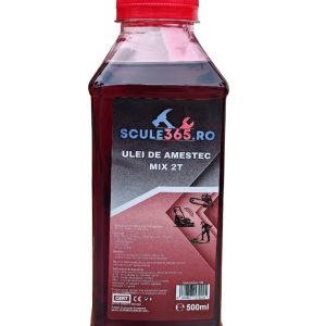 Ulei Amestec 2T timpi ROSU, 500ml, ORIGINAL SCULE365 *produs in europa*