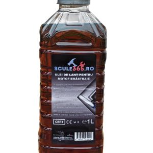 Ulei pentru Ungere Lant Motofierastraie Drujbe, Premium, 1L ORIGINAL SCULE365 *produs in europa*
