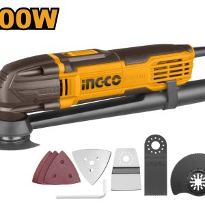 Unealta Multifunctionala 300W, 20000rpm + Accesorii, multicuuter Ingco MF3008