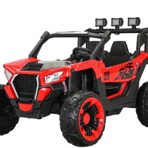 UTV electric 4x4, pentru 2 copii, Kinderauto RZR2000, 180W, 12V, echipare PREMIUM, rosu