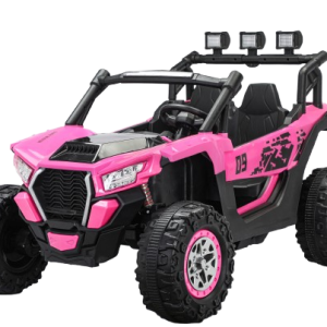 UTV electric 4x4, pentru 2 copii, Kinderauto RZR2000, 180W, 12V, echipare PREMIUM, roz