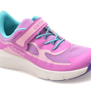 Pantofi sport GEOX mov, J65PAC, din material textil