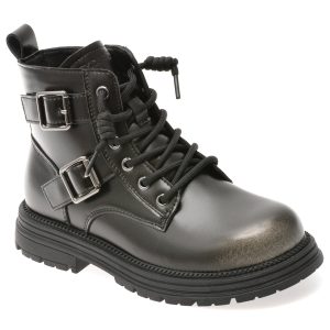 Ghete SELECTION KIDS negre, 532205, din piele naturala
