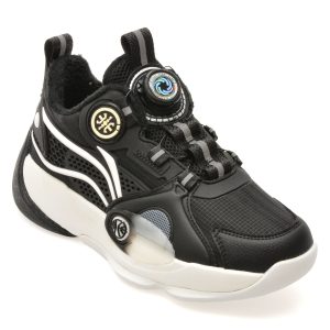 Pantofi sport SELECTION KIDS negri, 25839, din material textil
