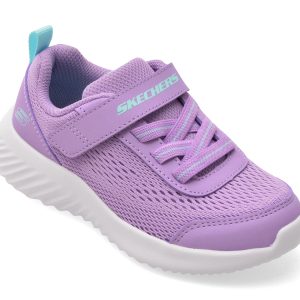 Pantofi sport SKECHERS mov, BOUNDER, din material textil
